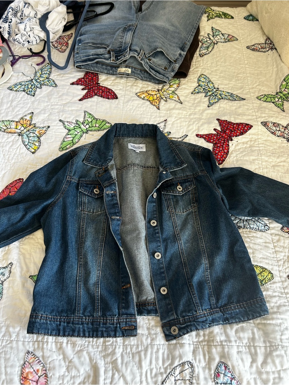 Dark Blue Denim Jean Jacket